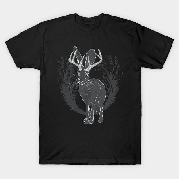 Jackalope T-Shirt by gennarmstrong